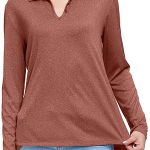 Long Sleeve V Neck