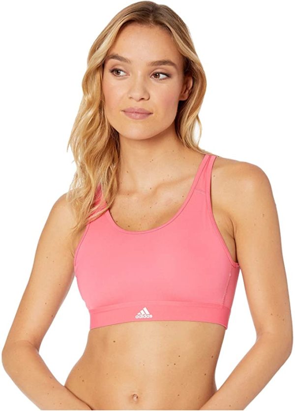 adidas Women's Don't Rest 3stripes Sports Bra WF Shopping