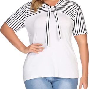 Plus Size Shirts Tie