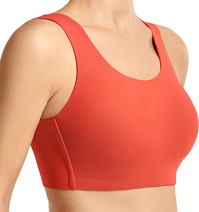 Racerback Wirefree Sports Running Bra with Builtin Cups WF Shopping