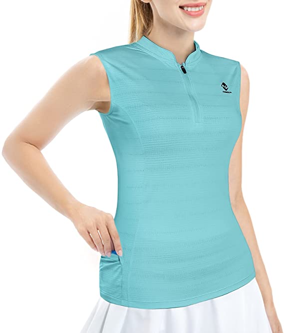 Women Sleeveless Athletic Tennis Tank Tops WF Shopping