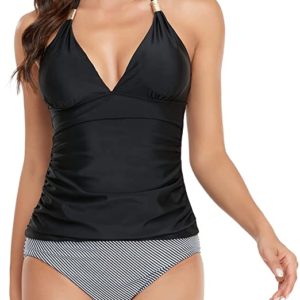 Swimwear Ruched V Neck