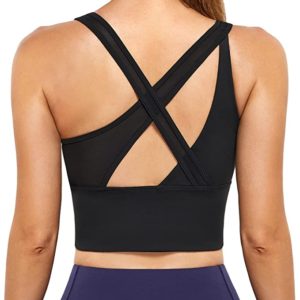 Cross Back Yoga Bra