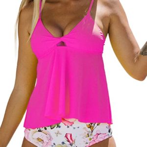 Floral Print Two Piece