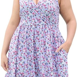 Plus Size Floral Print