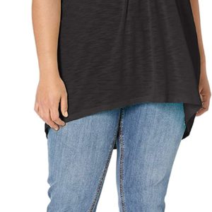 Plus-Size Slub Crochet