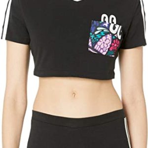 3-Stripes Cropped Tee