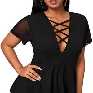 Criss Cross V Neck