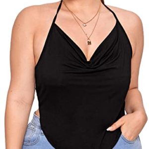 Draped Halter Top