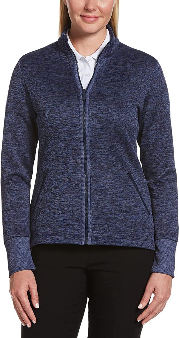 Women's Weather Series Dual Action Fleece Full Zip Golf Jacket WF