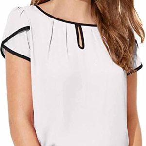 Keyhole Blouse Top