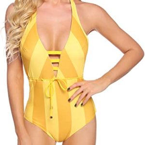 Plunge Halter Bathing