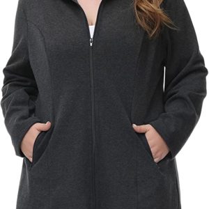 Plus Size Full Zip