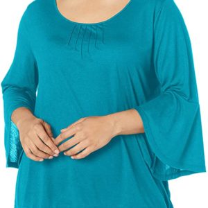 Plus Size Pintuck Top