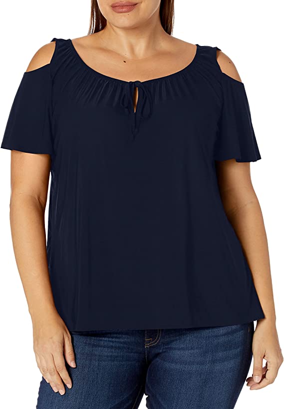 Plus-Size Short-Sleeve Plus-Size Short-Sleeve