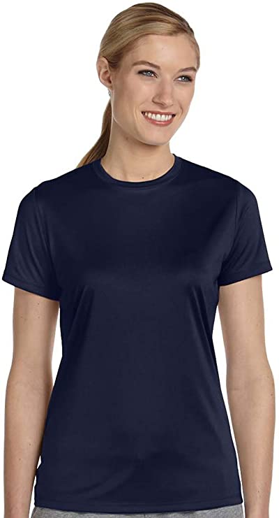 Women's Sport Cool Dri Performance Short Sleeve T-Shirt - WF Shopping