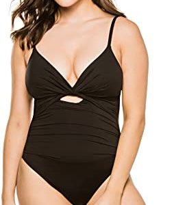 Twist Keyhole One Piece