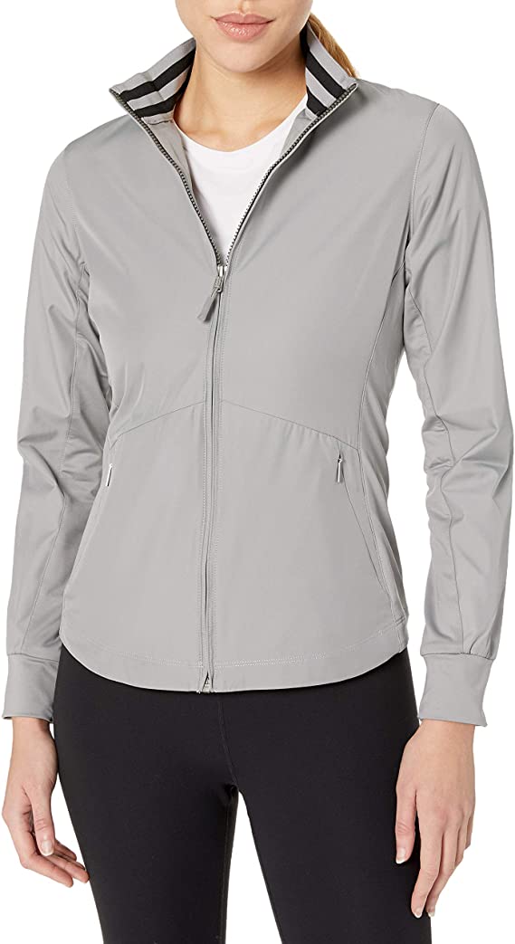 Women's Water Resistant Twill Nine Iron Full Zip Lightweight Jacket ...