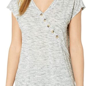 Rib V-Neck Top