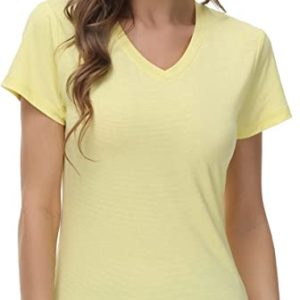 Short Sleeve V Neck T