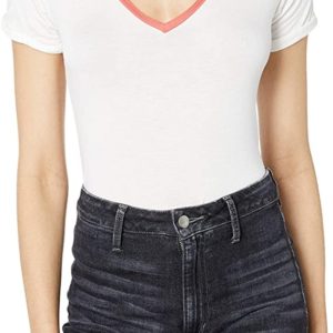Top with Contrast Neck