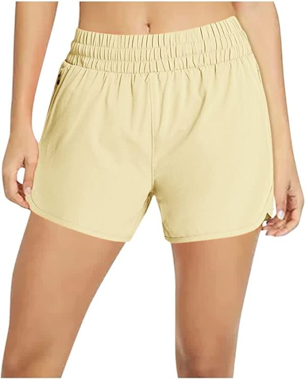 Women, Plus Size Baggy Shorts RelaxedFit Rolled Hem Vacation Shorts