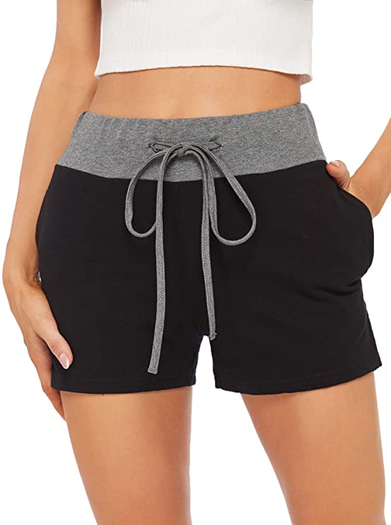SweatyRocks Workout Yoga Shorts Pants Hot Shorts for Women - WF Shopping