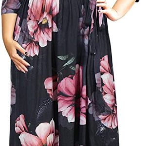 Sleeve Floral Print Plus