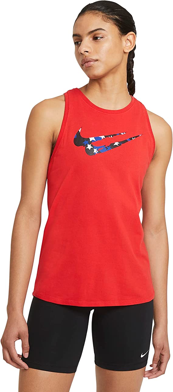 Nike Women's DriFIT Swoosh Stars Training Tank Top WF Shopping