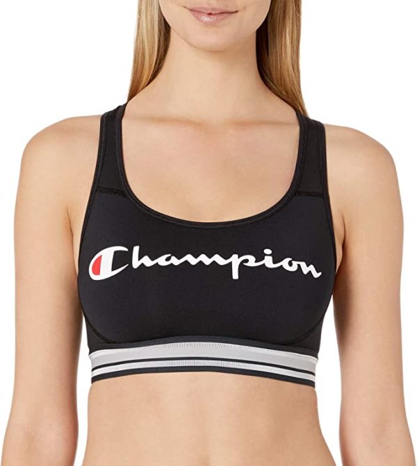Champion Women's Double Dry Absolute Workout Sports Bra, Graphic WF