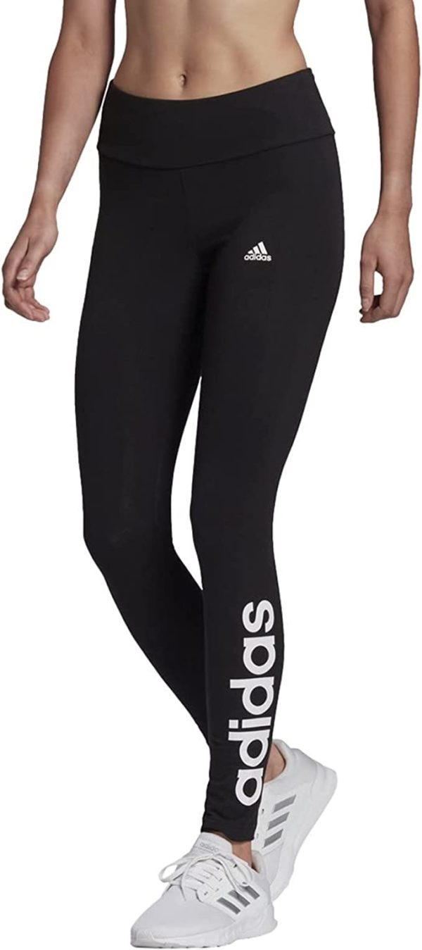 adidas Women's Loungewear Essentials High-Waisted Logo Leggings - WF ...