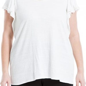 Plus Size Flutter Sleeve