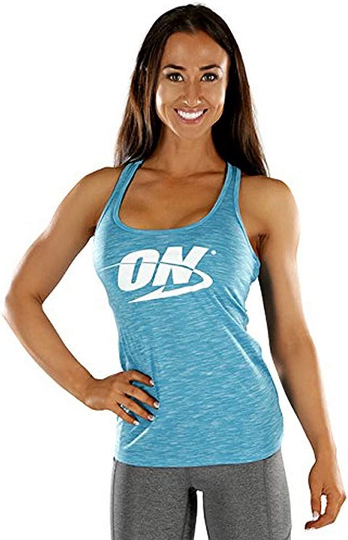 ON Strength Racerback Workout Tank for Women, Blue - WF Shopping