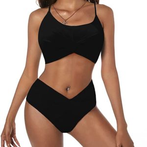 Twist Front High Waist