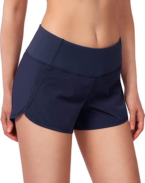 Women's Running Shorts with Mesh Liner 3" Workout Athletic Shorts WF Shopping