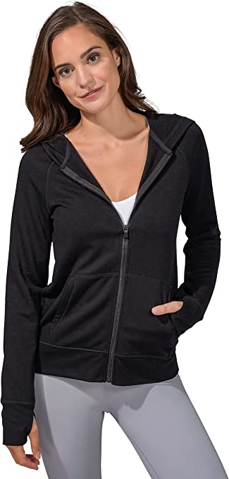 Womens ColdGear Brushed Inside Full Zip Hoodie Jacket - WF Shopping