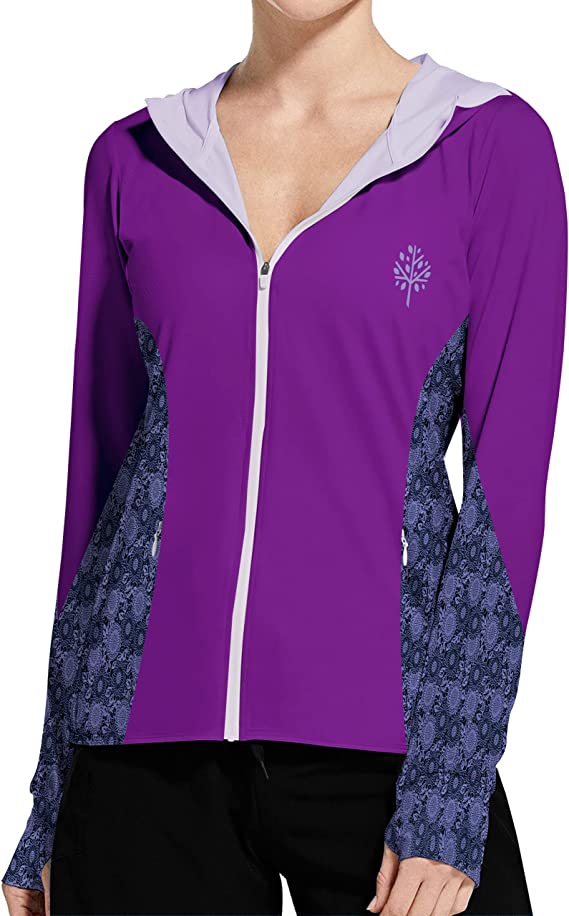 Running Jacket Long Sleeve Hoodie Sportswear UV Clothing WF Shopping