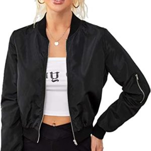 Jacket Zip up Crop