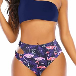 One Shoulder Bikini Set
