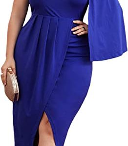 Plus Size One Shoulder
