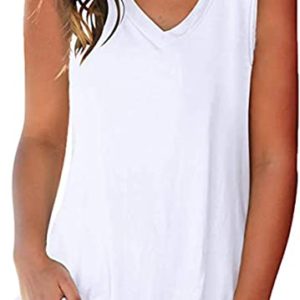 V Neck Sleeveless