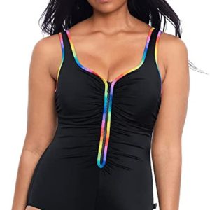 V-Neckline One Piece