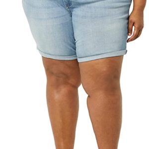 Rolled Cuff Denim Short