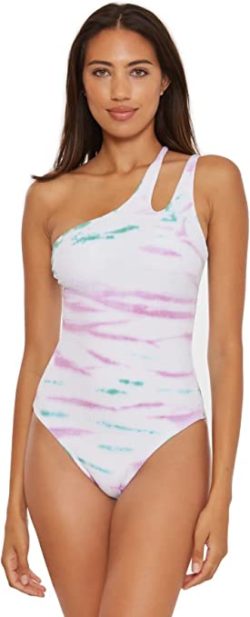 Del Mar Asymmetrical One-Piece Swimsuit