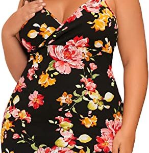 Plus Size Floral Print