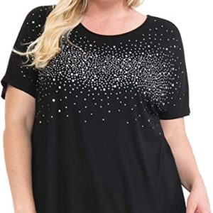 Plus Size Short Sleeve