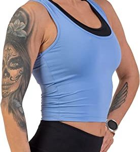 Slim-Fit Crop Tank