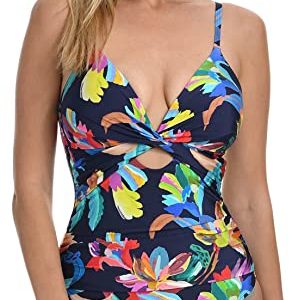 Twist Keyhole One Piece