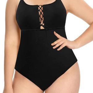 Lace Up One Piece