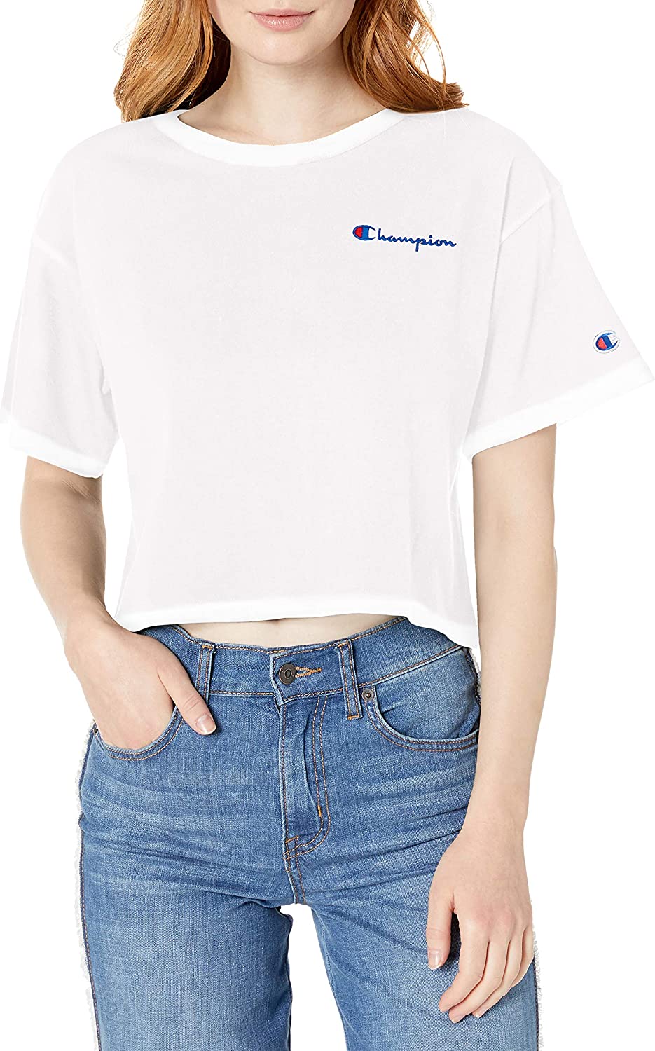 Women's Heavyweight Cotton Tee, Women's Logo TShirt WF Shopping